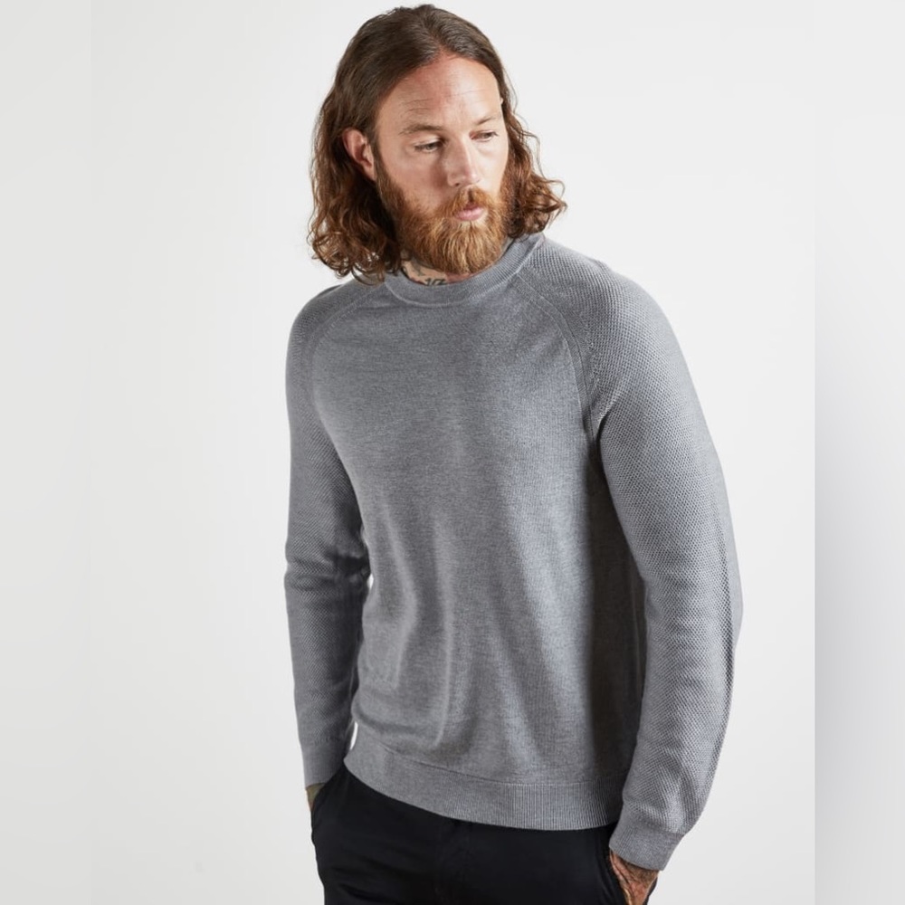 Ted Baker London Foundit Raglan Crewneck Sweater